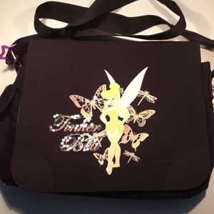 Disney brand tinkerbell messenger bag